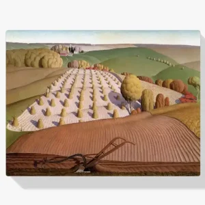 Acheter Direct Schilderen op nummer – Herfst ploegen - 80x80cm