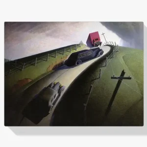 Vente Flash Schilderen op nummer – Dood op de Ridgeweg - 40x50cm