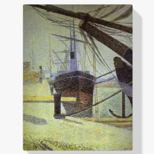 Vente Directe Schilderen op nummer – Kade Honfleur - 40x50cm