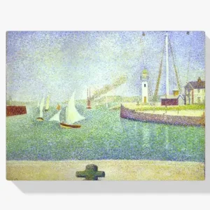 Vente Flash Schilderen op nummer – De haveningang van Honfleur - 60x70cm
