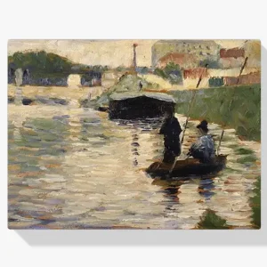 Vente Directe Schilderen op nummer – Uitzicht op de Seine - 50x70cm