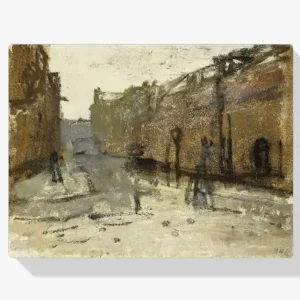 Vente Flash Schilderen op nummer – De Baan in Rotterdam - 60x60cm