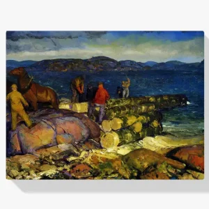 Acheter Direct Schilderen op nummer – Dokwerkers - 50x50cm