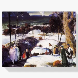 Vente Flash Schilderen op nummer – Paassneeuw - 70x70cm