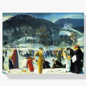 Vente Directe Schilderen op nummer – Liefde voor de winter - 60x70cm