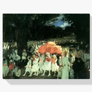 Vente Directe Schilderen op nummer – Meidag in Central Park - 70x70cm