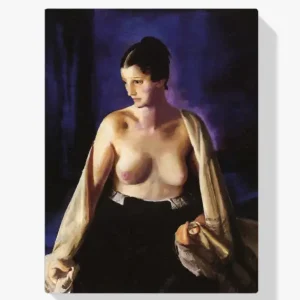 Vente Directe Schilderen op nummer – Naakt met witte sjaal - 60x80cm