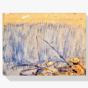 Vente Flash Schilderen op nummer – ​Vissen in het moeras - 60x70cm