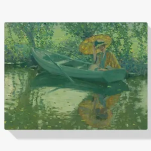 Achat Immédiat Schilderen op nummer – Op de rivier - 30x40cm