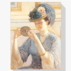 Achat Immédiat Schilderen op nummer – Reflecties - 80x80cm