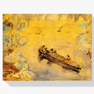 Vente Flash Schilderen op nummer – De Pirogue - 30x40cm