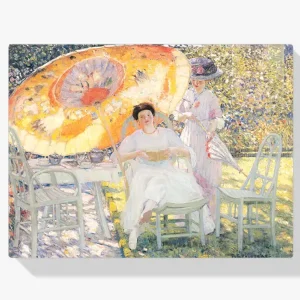 Prix Bas Schilderen op nummer – De tuinparasol - 60x70cm