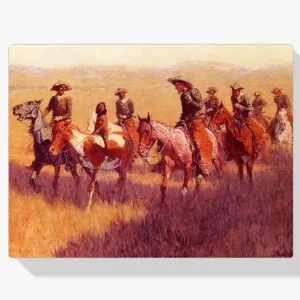 Achat Immédiat Schilderen op nummer – Een aanval op zijn waardigheid - 80x90cm