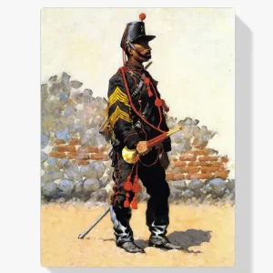 Achat Immédiat Schilderen op nummer – Trompetter van de cavalerie - 80x90cm