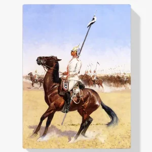 Acheter Direct Schilderen op nummer – Cuirassiers (ook wel Keizerlijke Lansiers genoemd) - 50x60cm