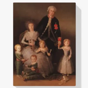 Acheter Direct Schilderen op nummer – De hertog en hertogin van Osuna en hun kinderen - 50x60cm