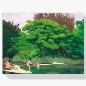 Vente Flash Schilderen op nummer – Badgasten, in het bos - 60x80cm