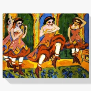 Acheter Direct Schilderen op nummer – Czarda dansers - 50x70cm