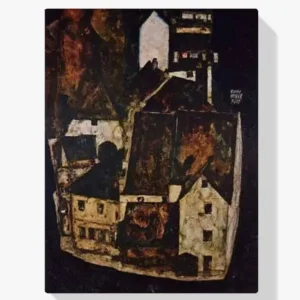 Vente Flash Schilderen op nummer – Dode Stad (ook bekend als Stad aan de Dode Rivier) - 90x90cm