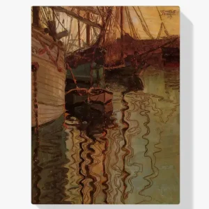 Vente Flash Schilderen op nummer – Haven van Triëst - 30x40cm