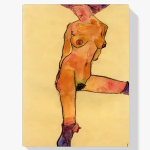 Vente Flash Schilderen op nummer – Vrouwelijk naakt - 70x70cm