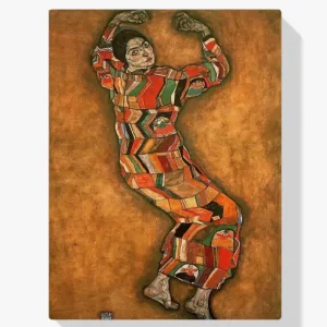 Vente Flash Schilderen op nummer – Portret van Friederike Maria Beer - 80x80cm