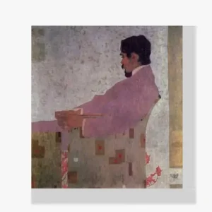 Vente Flash Schilderen op nummer – Portret van de schilder Anton Peschka - 40x60cm