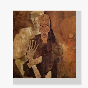 Vente Flash Schilderen op nummer – De zelfzieners II (ook bekend als Dood en mens) - 80x90cm