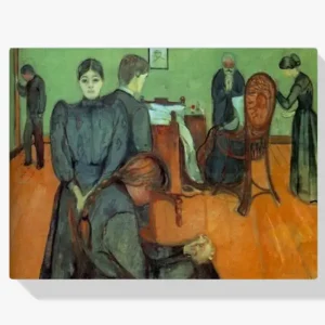 Acheter Direct Schilderen op nummer – Dood in de ziekenkamer - 60x70cm