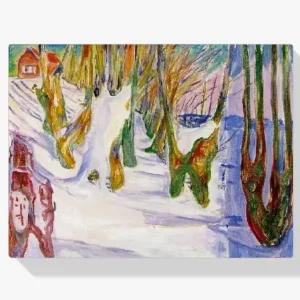 Achat Immédiat Schilderen op nummer – Oude bomen - 110x110cm