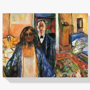 Vente Flash Schilderen op nummer – De kunstenaar en zijn model - 70x70cm