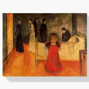 Achat Immédiat Schilderen op nummer – De dode moeder en kind - 50x70cm