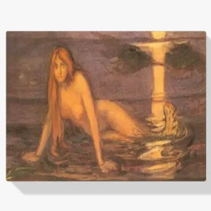 Acheter Direct Schilderen op nummer – De dame van de zee - 40x60cm