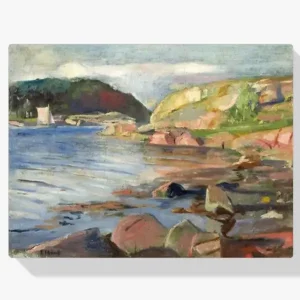 Achat Immédiat Schilderen op nummer – De Tonsbergfjord - 60x80cm