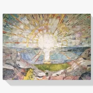 Acheter Direct Schilderen op nummer – De Zon - 40x60cm