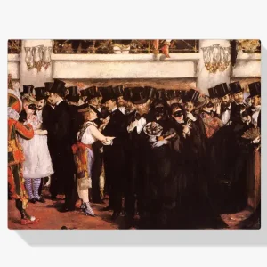 Acheter Direct Schilderen op nummer – Gemaskerd bal in de opera - 60x60cm