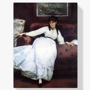 Achat Immédiat Schilderen op nummer – Rust Portret van Berthe Morisot - 60x80cm