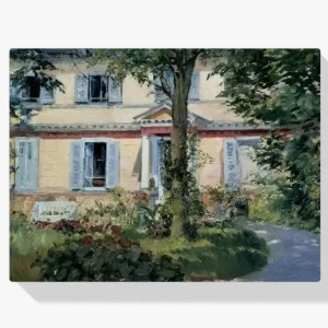 Acheter Direct Schilderen op nummer – Het huis in Rueil - 50x60cm