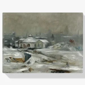 Vente Flash Schilderen op nummer – Het treinstation van Sceaux - 30x40cm