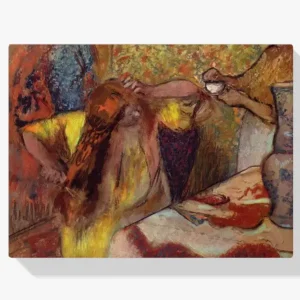 Achat Immédiat Schilderen op nummer – Vrouw bij het toilet - 80x90cm