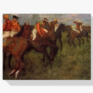 Achat Immédiat Schilderen op nummer – Jockeys 2 - 80x80cm