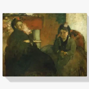 Achat Immédiat Schilderen op nummer – Portret van Mme Lisle en Mme Loubens - 40x50cm