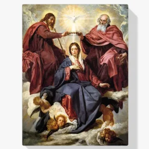 Acheter Direct Schilderen op nummer – De Kroning van de Maagd - 80x90cm