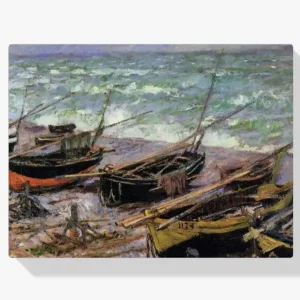 Vente Directe Schilderen op nummer – Vissersboten - 50x50cm