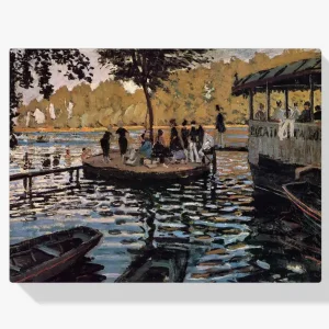 Vente Flash Schilderen op nummer – La Grenouillère - 40x40cm