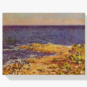 Vente Flash Schilderen op nummer – De Middellandse Zee bij Antibes - 50x50cm