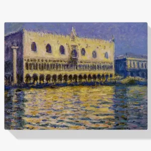 Achat Immédiat Schilderen op nummer – Het hertogelijk paleis - 80x80cm