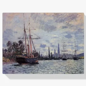 Vente Flash Schilderen op nummer – De Seine bij Rouen - 50x60cm