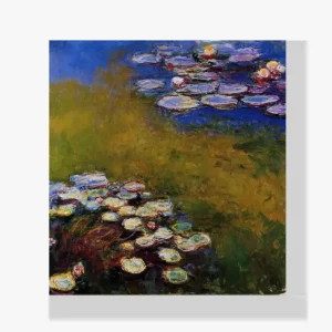 Achat Immédiat Schilderen op nummer – Waterlelies 9 - 90x90cm