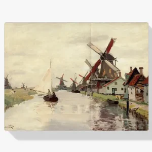 Achat Immédiat Schilderen op nummer – Windmolens in Nederland - 80x80cm